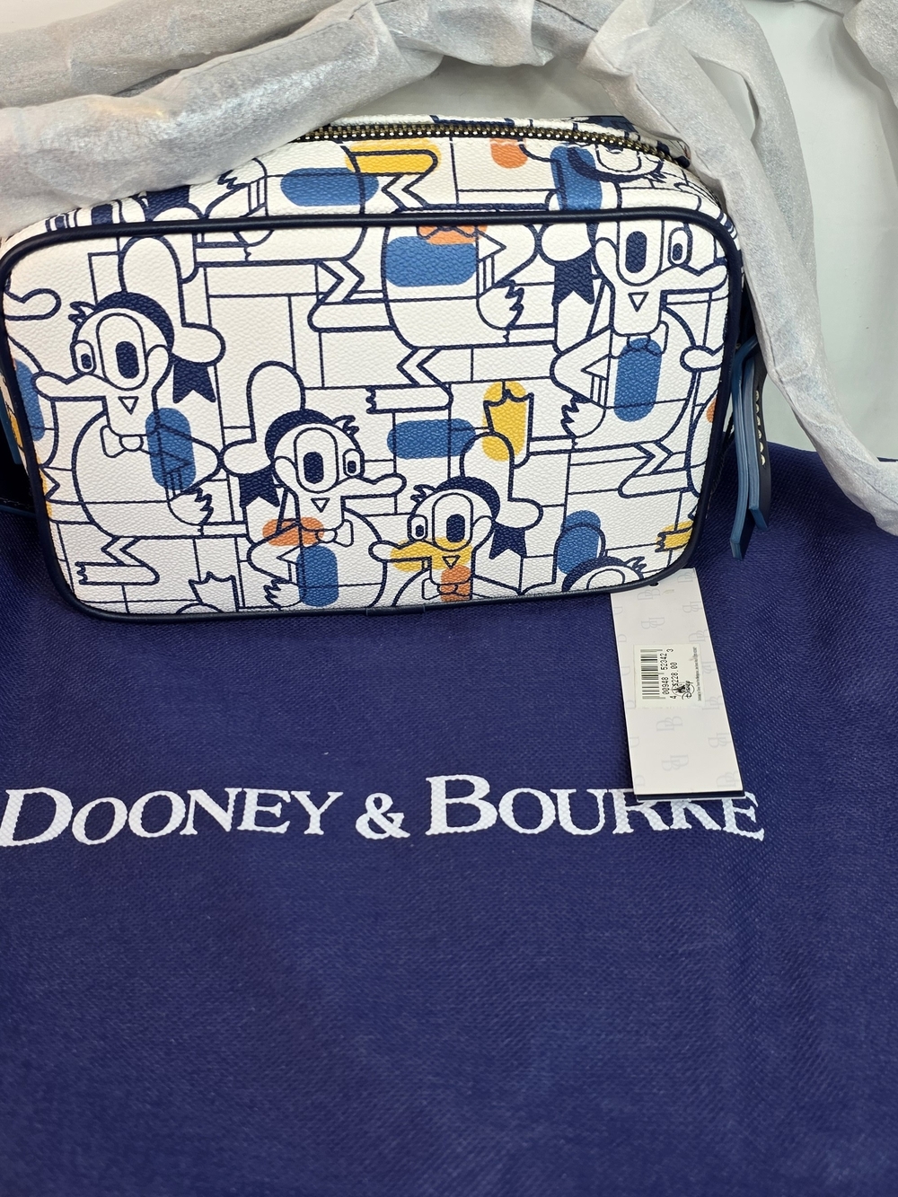 Dooney & Bourke Disney Donald Duck Crossbody Camera Bag - Picture 5 of 12